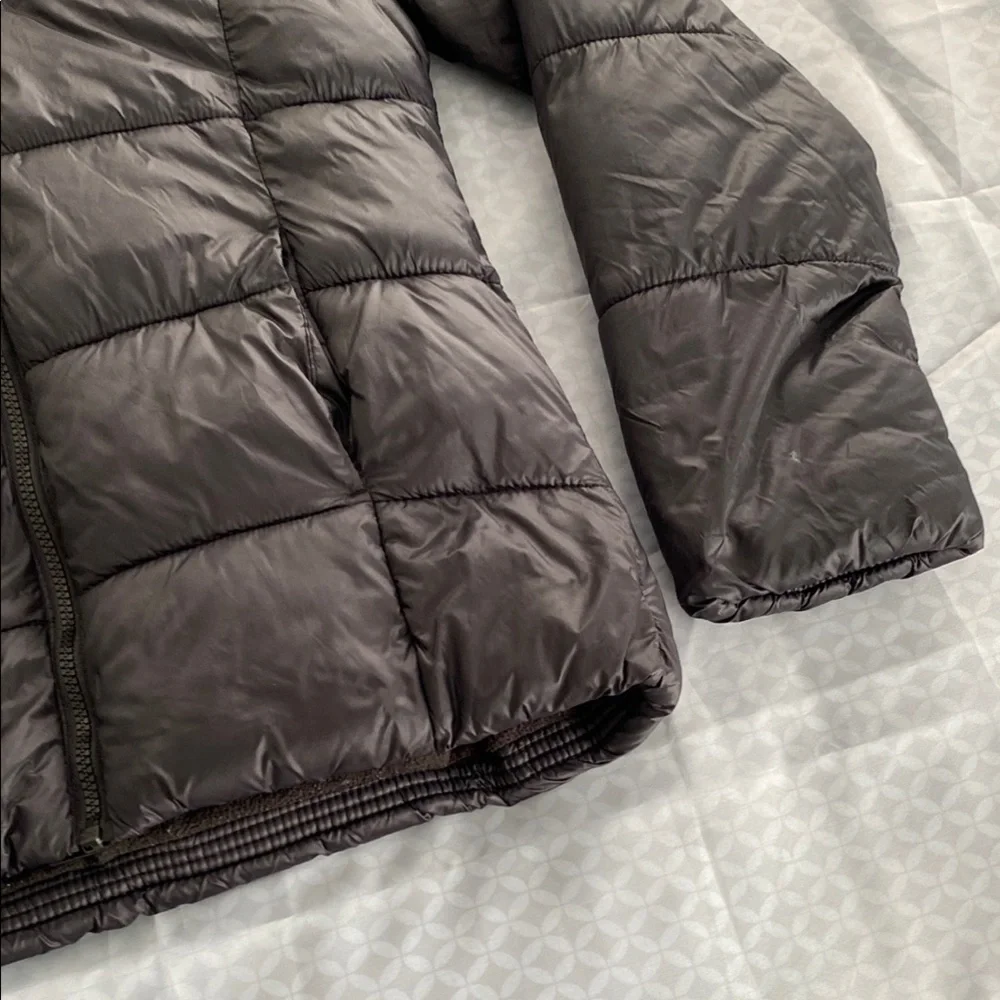 Old Navy Black Puffer Jacket Quilted Insulated